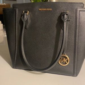 Michael Kors Tote - Black Leather